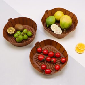 Reusable silicone baking pan SR-BA0002