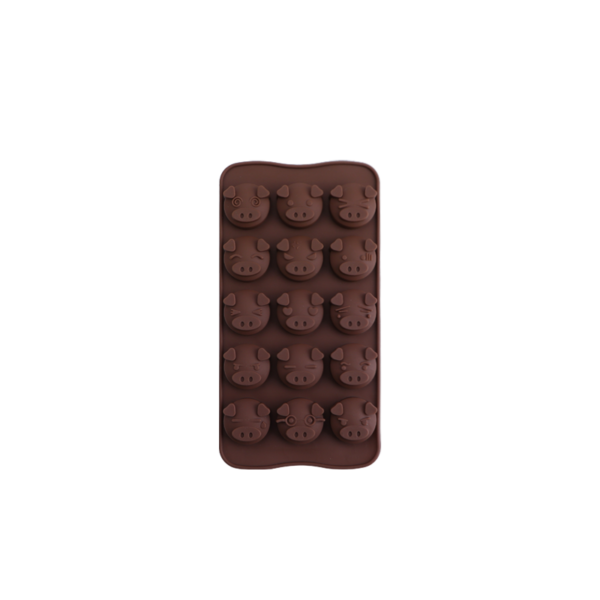 Silicone heart shape chocolate mold SR-CL00 - Image 4