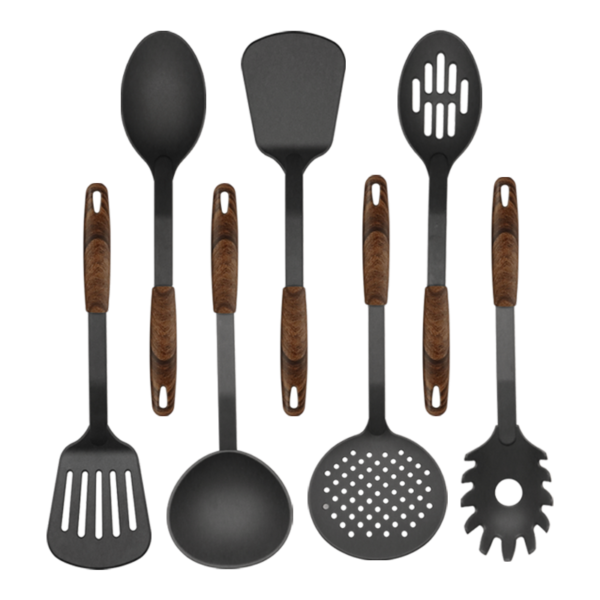Orange Nylon Kitchen Utensil set SR-NK0002 - Image 2
