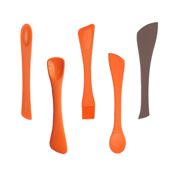 Silicone 2 in1 brush and spatula SR-SK0011