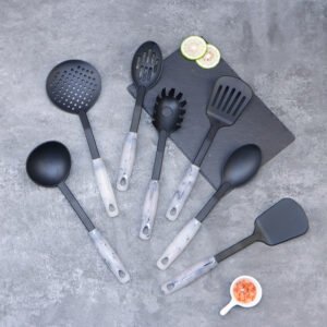 Nylon Kitchen Utensil set with Polypropylene handle SR-NK0035