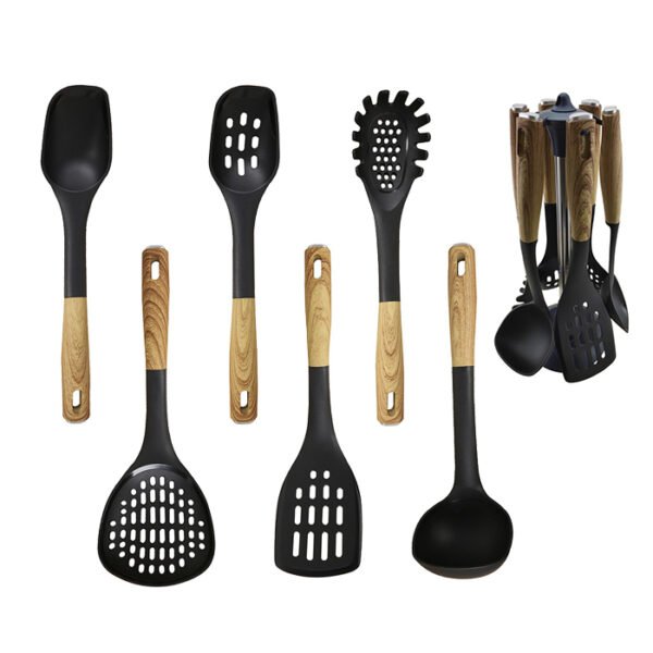 Nylon Kitchen Utensil set with Polypropylene handle SR-NK0003