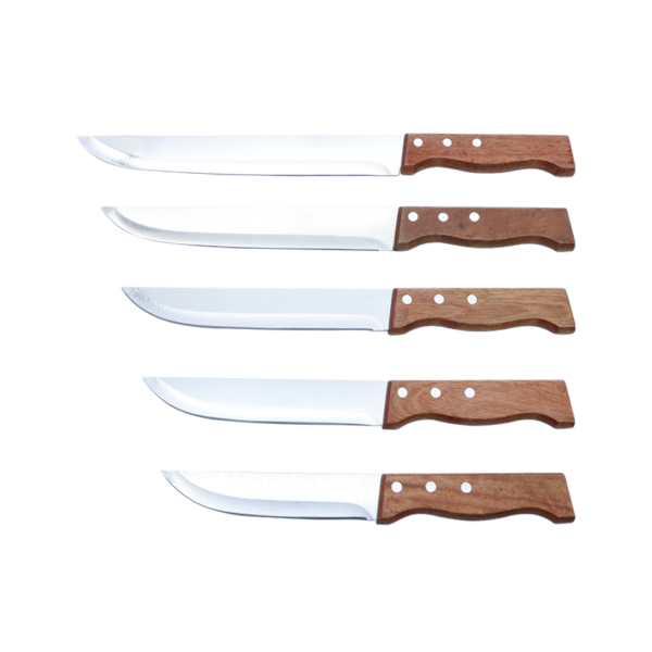 5.5/6.5/7.4/8.5/9.6 inches knives SR-KN0040 - Image 2