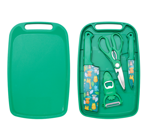 Knife, peeler and chopping board set SR-KS0004 - Image 2