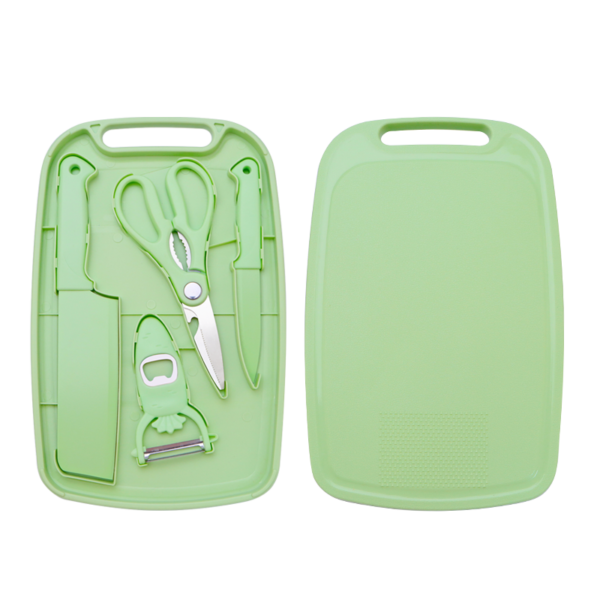 Knife, peeler and chopping board set SR-KS0004 - Image 3