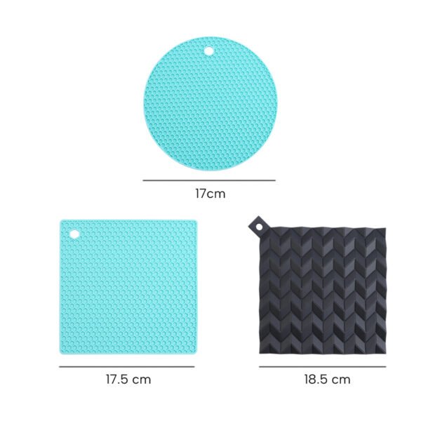 Multipurpose Heat Resistant  Silicone Trivets SR-MA0001 - Image 2