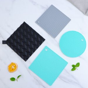 Multipurpose Heat Resistant  Silicone Trivets SR-MA0001