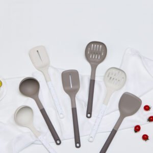 Silicone Kitchen Utensils with Soft Silicone Handle SR-SK0055
