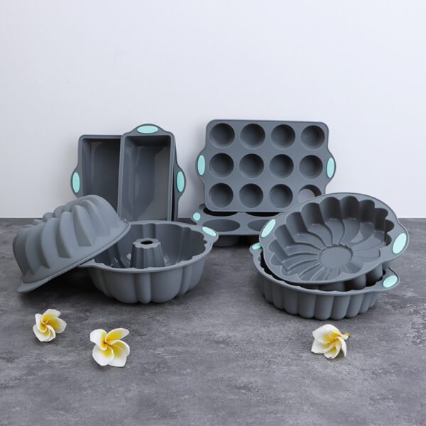 Reusable silicone cake mold SR-CK0006