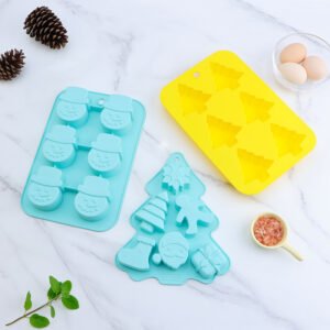Reusable christmas silicone cake mold SR-CK0012