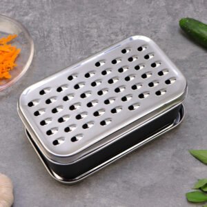 Stainless Steel Grater with container SR-GC0001