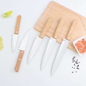 Butcher's knives with wooden handle SR-KN0041