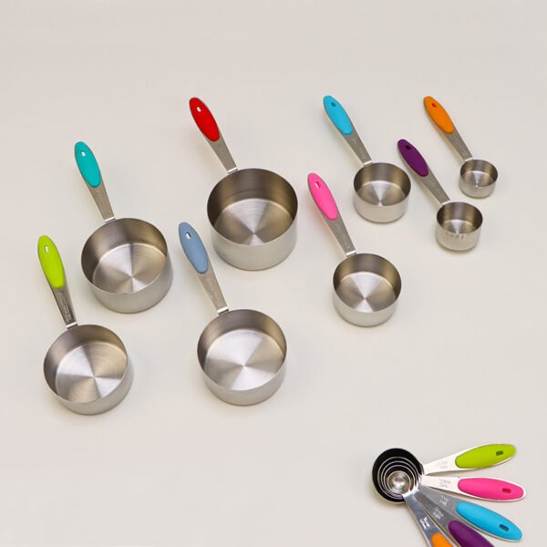 Stainless steel measuring cups and spoons SR-MS0011