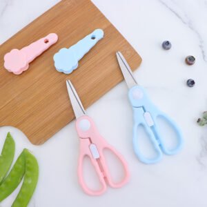 Stinless steel scissors with cover SR-SS0022