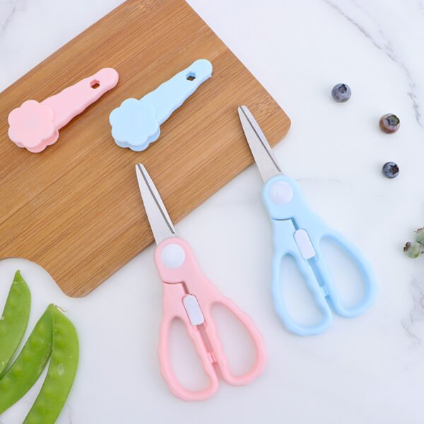 Stinless steel scissors with cover SR-SS0022