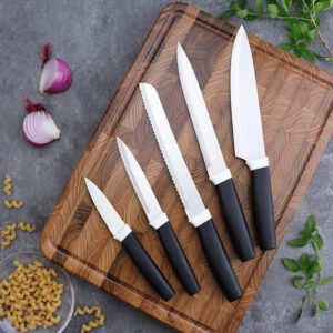 Stainless steel knife set SR-KN0016