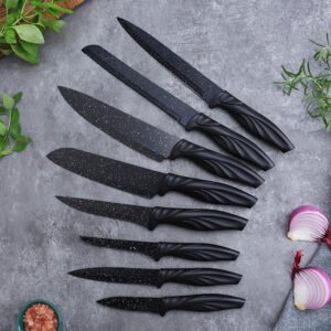 Stainless steel non-stick blade knife set SR-KN0020